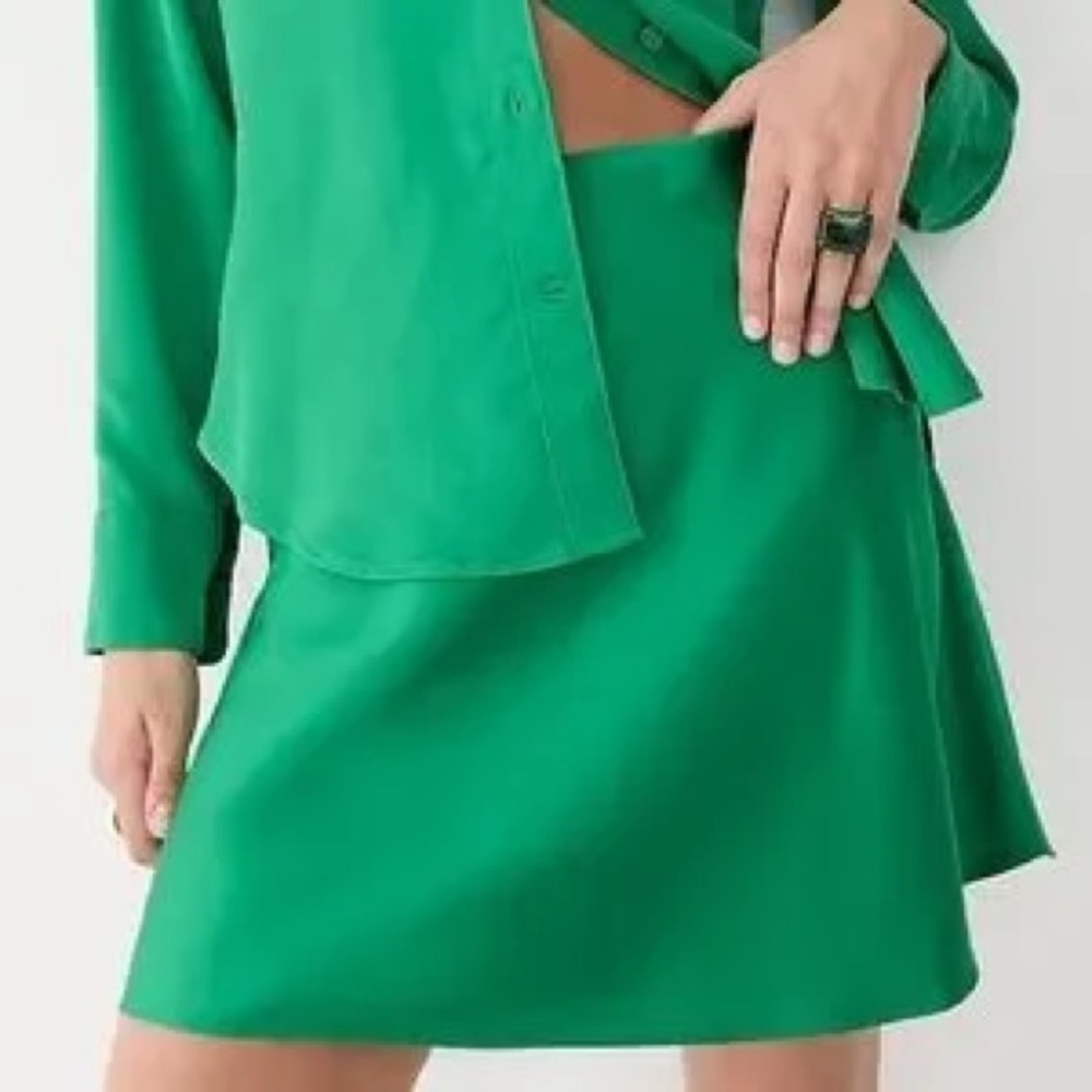 J. Crew Green Women's Skirt